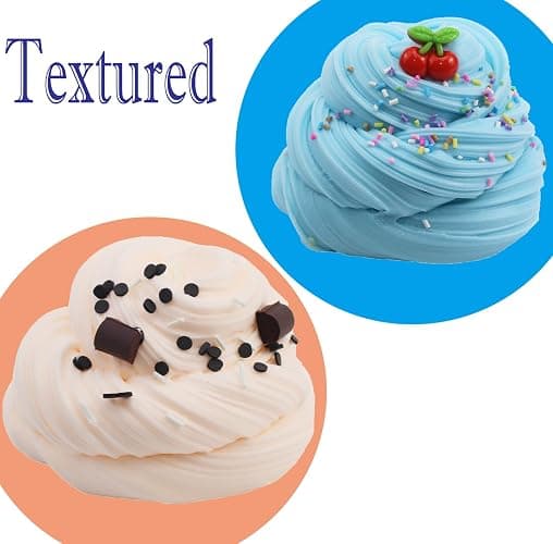 Butter Slime Kit 11 Pack Party Favors for Kids, Colorful Stress Relief Toy for Girls Boys, Easter Filling Stuffers, Christmas Stocking Stuffers thumbnail 6