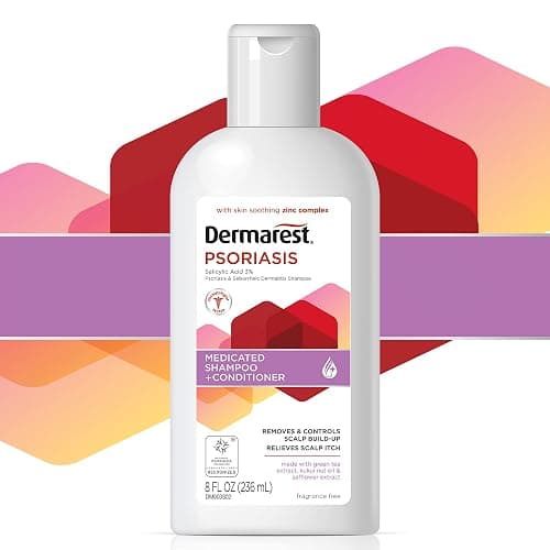 Dermarest Psoriasis Medicated Shampoo and Conditioner, Unscented, Dermatologist Tested, 8 Fl Oz (Pack of 2) thumbnail 5