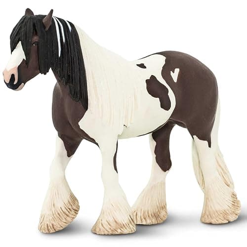 Safari Ltd. Tinker Horse Figurine - Lifelike 6" Figure - Educational Toy for Boys, Girls, and Kids Ages 3+ - Image 1