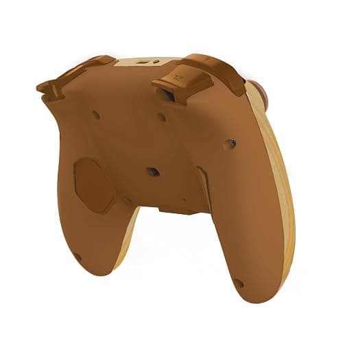 HORI Wireless HORIPAD Turbo (Animal Crossing Wood Brown) for Nintendo Switch 2 – Rechargeable Controller - Officially Licensed by Nintendo thumbnail 4
