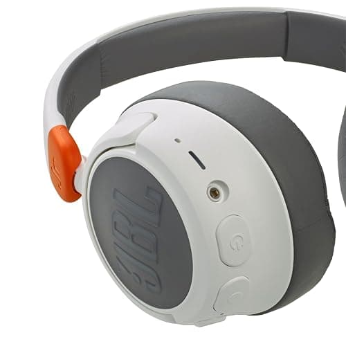 JBL JR 460NC - Wireless Over-Ear Noise Cancelling Kids Headphones - White thumbnail 7