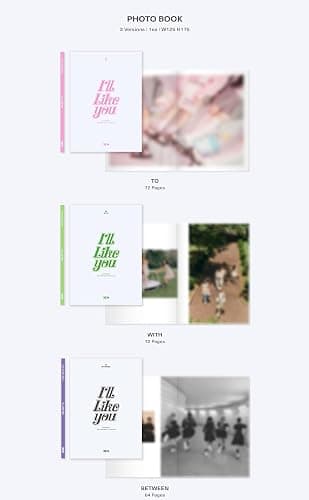 I'll Like You - Random Cover - incl. Photobook, Photocard A + B, Sticker, Album Logo Sticker, ID Photo + Poster thumbnail 6