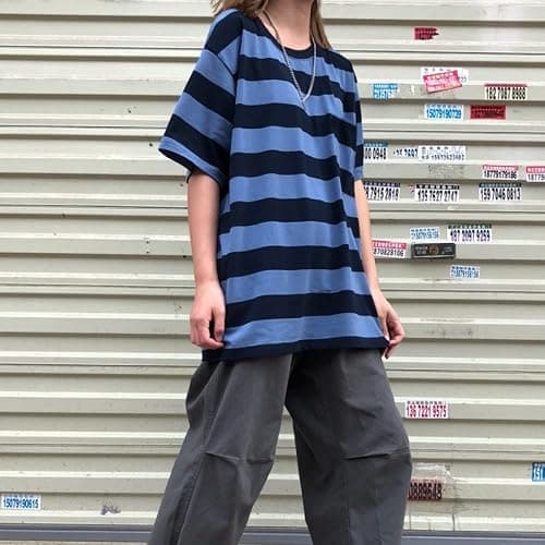 LAVASEON Harajuku Oversized Striped T-Shirt Long Sleeve Crew Neck Casual Matching Couple Streetwear Pullover thumbnail 2