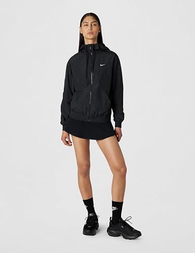 Nike Women's Sportswear Classic Wovens Loose UV Hooded Jacket thumbnail 6