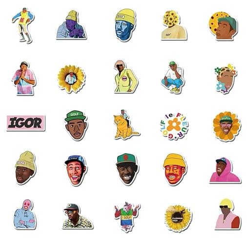 Funny Sticker Pack (Tyler, The Golfer) thumbnail 5
