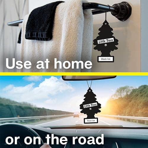 LITTLE TREES Car Air Freshener | Hanging Tree Provides Long Lasting Scent for Auto and Home | 24 Air Fresheners |Vanillaroma thumbnail 7