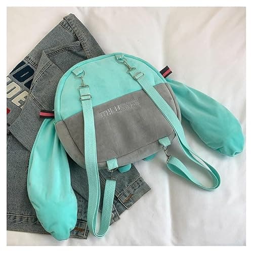 HOKMAH Kawaii Backpack with Kawaii Pin and Accessories, Comic-Con y2k Shoulder Bag Daypack cute Backpack Grunge Itabag Purse (Grass) thumbnail 4
