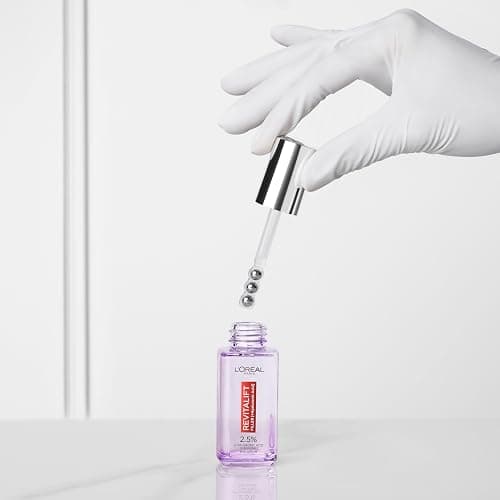 L'Oréal Paris Revitalift Hyaluronic Acid Eye Serum, 2.5% Hyaluronic Acid and Caffeine, Cooling triple bead applicator, Visibly Replumps, Brightens and De-Puffs Eyes, Validated by Dermatologists – 20ml thumbnail 3