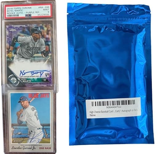 High Cheese Baseball Walk Off Mystery Pack - 2 Cards, 1 PSA Graded & 1 Autograph/Relic Ungraded thumbnail 2