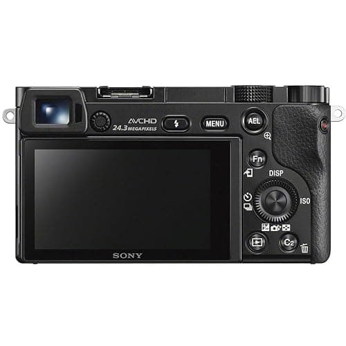 Sony Alpha a6000 Mirrorless Digital Camera 24.3MP SLR Camera with 3.0-Inch LCD (Black) w/16-50mm Power Zoom Lens thumbnail 4