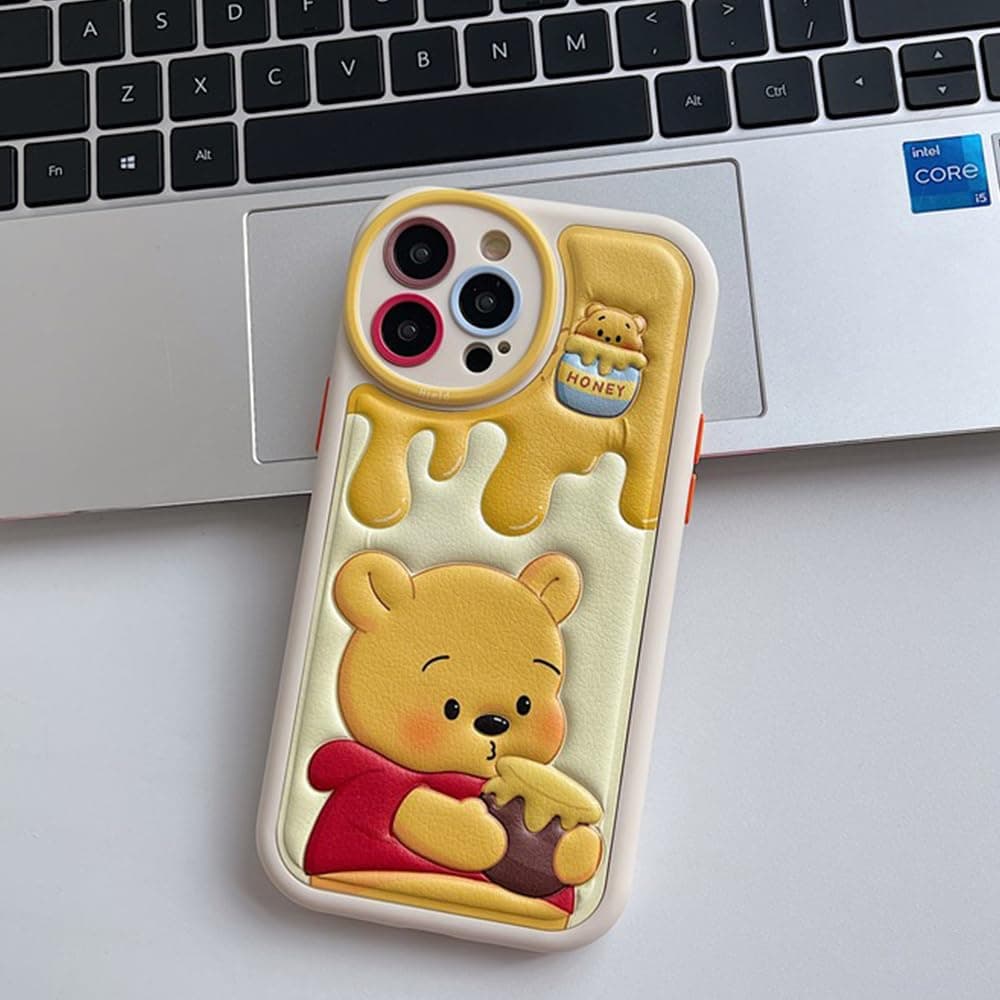 Funda compatible con iPhone 15 Pro Max de dibujos animados, correa de TPU suave a prueba de golpes para niños y niñas y mujeres thumbnail 7