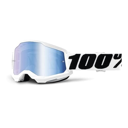 100% Strata 2 Motocross & Mountain Bike Goggles - MX and MTB Racing Protective Eyewear - Image 1