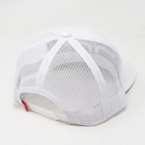 Kimes Ranch Caps Adjustable Snapback Weekly Trucker Hat White thumbnail 4