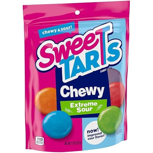 SweeTARTS Chewy Sours Candy Recloseable Bag, 11 Ounce thumbnail 9
