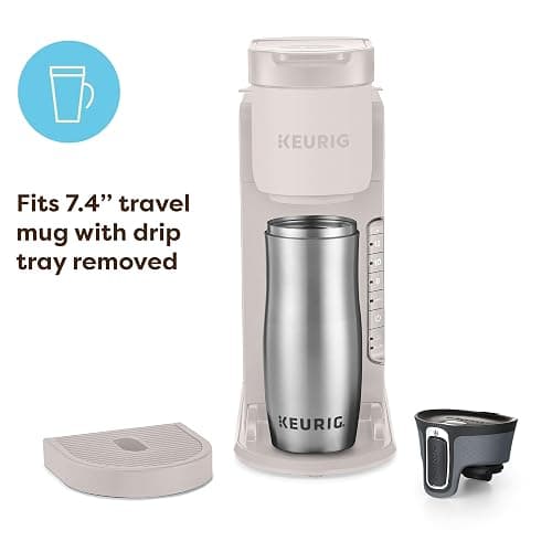 Keurig K-Express Single Serve K-Cup Pod Coffee Maker, 3 Brew Sizes, Strong Button Feature, 42oz Removable Reservoir, Warm Stone thumbnail 6