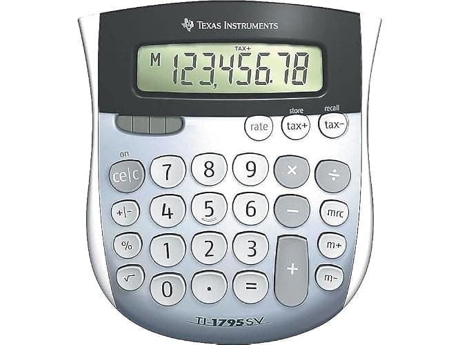 Texas Instruments TI-1795 SV Standard Function Calculator thumbnail 2
