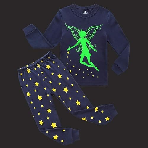 RKOIAN Little Girls' Long Sleeve Pajamas Sets Toddler 100% Cotton Pjs Kids Sleepwears thumbnail 2