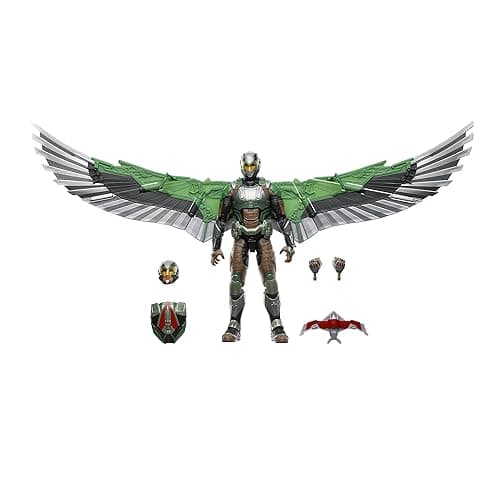 Marvel Legends Series Falcon, Captain America: Brave New World Collectible Deluxe 6 Inch Action Figure