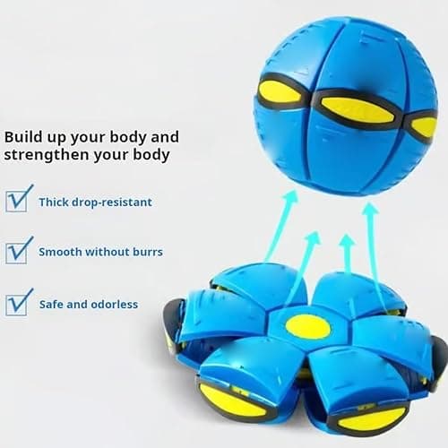 mcgotasy Magic Meta Ball, Magic Bouncing Ball, Children's Bouncing Balls, Magic Metaball, Magic Flying Saucer, Bouncy Balls, Parent-Child Interaction (4PCS, Lights) thumbnail 2