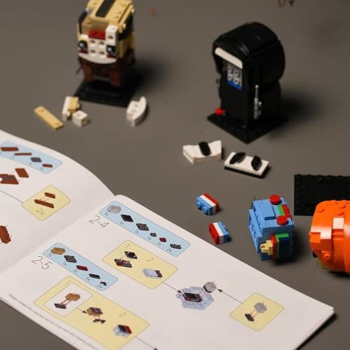Christmas Action Figure Building Set Compatible with Lego for Adults,Chucky,Jason Horror Present for Fan,Home Decor,for Kids Toys 470 pcs thumbnail 6