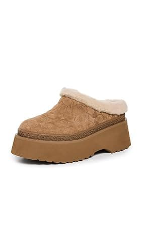 Coach Womens Cecelia Shearling Clog - Image 1