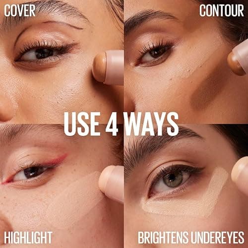 Maybelline New York, Lifter Stix Multi-Use Countour Stick, for Natural Coverage & a Sculpted Look, formulated with Cranberry Seed Oil, Non-Comedogenic, (Shade 65) thumbnail 3
