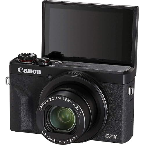 Canon PowerShot G7 X Mark III Digital Camera - Black (International Model) thumbnail 2