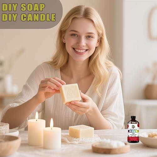 Rose Essential Oil (4 oz/120 ml) — Rose Oils for Aromatherapy, diffusers, humidifiers, Home fragrances, DIY Skincare, soap Making, DIY Candle, Relaxation, Yoga, and Meditation thumbnail 5