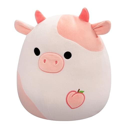 Squishmallows Original 14-Inch Lilaz Peach Cow - Official Jazwares Plush (Large) thumbnail 2