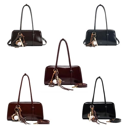 Women's shoulder bag, spacious multi pocket bag, women's crossbody bag, fashionable handbag, top handle, shoulder bag thumbnail 3