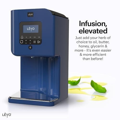 LEVO II+ - Herbal Oil Infusion Machine Plus Filter Technology - Botanical Extractor, Herb Dryer, Decarboxylator, Oil Infuser - Easy Edible Infusion Maker for Gummies, Brownies & More - Licorice Black thumbnail 3