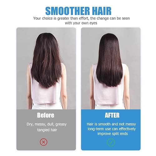 Travel Folding Hair Brush, Collapsable Portable Pocket Boar Bristle Hair Brush for Thin Thick Hair, Mini HairBrushfor Men Women Kids Thick Thin Curly Straight Wet Dry Hair Restore Shine thumbnail 3