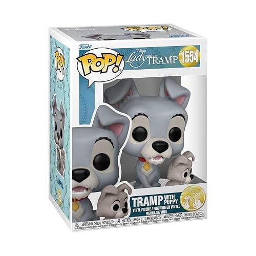 Funko Pop! Disney: Lady and The Tramp - Tramp with Puppy - Image 1