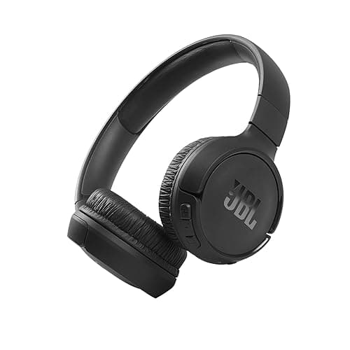 JBL Tune 510BT - Bluetooth headphones with up to 40 hours battery, microphone for call, foldable and comfortable, Android and iOs compatible (Black) - Black - headphones - Image 1