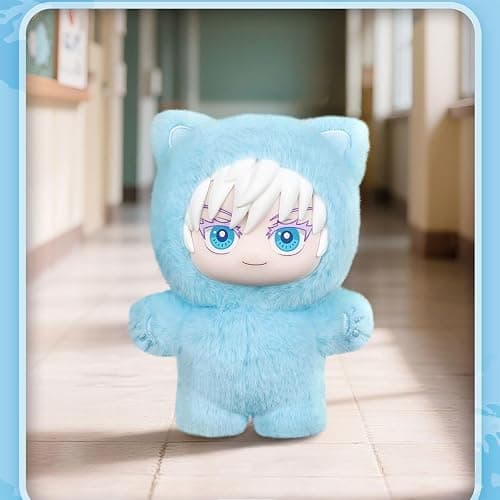 MABAIUDE JJK Vinyl Plush Gojos Plush Figure Gojos Stuffed Doll 5.5'' Anime JJK Plushies Collectibles Decoration Gifts thumbnail 3