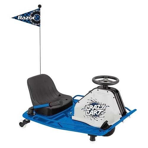 Razor Crazy Cart Electric Drifting Go Kart - Variable Speed thumbnail 8