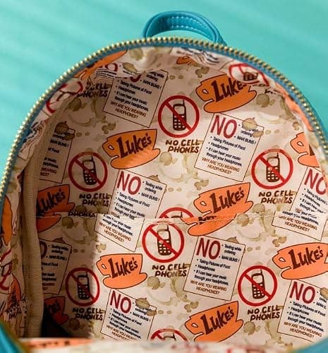 Loungefly Gilmore Girls Luke's Diner Domed Coffee Mug Double Strap Shoulder Bag thumbnail 6