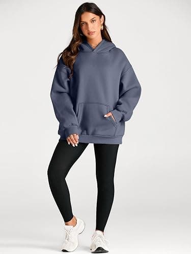 Trendy Queen Womens Oversized Hoodies Fleece Sweatshirts Fall Fashion Pullover Sweaters Winter Clothes thumbnail 5