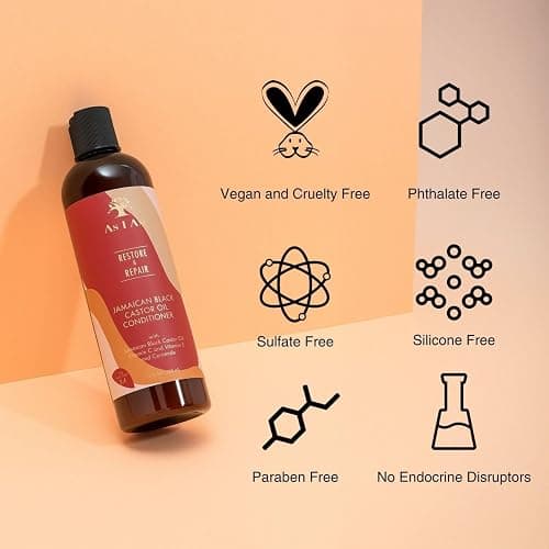 As I Am Jamaican Black Castor Oil Conditioner - 12 ounce - with JBCO, Ceramide, Betaine, Vitamin C, & Vitamin E - Instant Moisture & Hydration - Strengthens & Conditions thumbnail 7