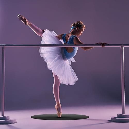 PullCrease Portable Dance Floor Smooth Ballet Floor Vinyl Dance Mat for Home Stage Studios Kids Adults Practice Improve thumbnail 5