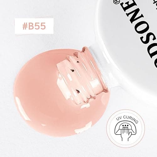 JODSONE Jelly Wheat Gel Nail Polish 10ml Pale Nude Soak Off LED Nail Polish Nail Color Salon Quality Long-Lasting Vegan & Cruelty-Free Low Odor Need U V Lamp Curing thumbnail 2
