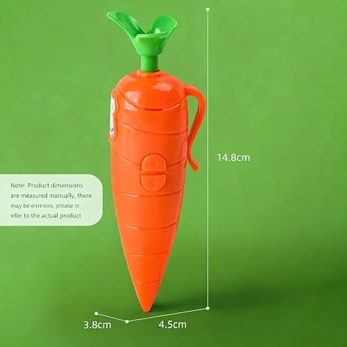 2026 New Carrot Pen Recorder, Role-Playing Props, Ballpoint Pen Writing Tool with 20s Playback Feature for Women Girls Boys, Fun & Creative Gift (Carrot Orange) thumbnail 2
