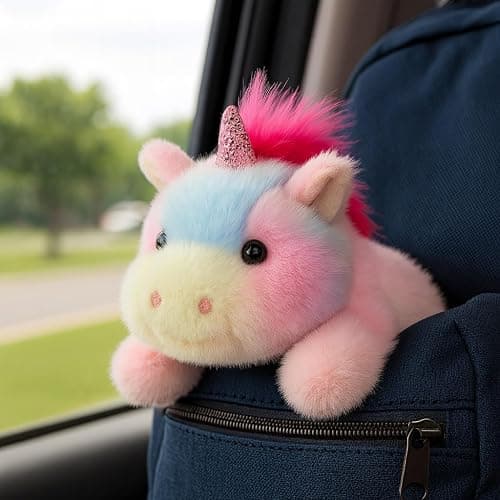 Mushymallow Adorable Rainbow Unicorn Stuffed Animal Soft Unicorn Plush Toy Cute Birthday Gifts for Boys Girls Kids Toddlers thumbnail 6
