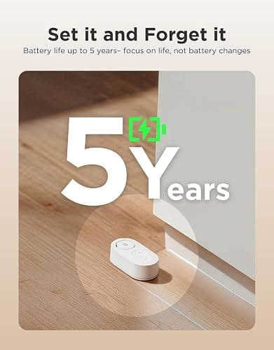 GoveeLife Upgraded Smart Water Leak Detector 1s with 1804 ft Ultra-Long Range, WiFi Water Sensor with SMS/Email/APP Push and Sound Alarm, 5-Year Battery Life, Suit for Home, Basement, Kitchen, 3 Pack thumbnail 6
