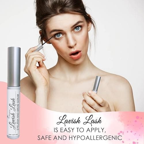 Pronexa Hairgenics Lavish Lash – Eyelash Growth Enhancer & Brow Serum with Biotin & Natural Growth Peptides for Long, Thick Lashes and Eyebrows! Dermatologist Certified, Cruelty Free & Hypoallergenic. thumbnail 7