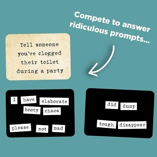 Ransom Notes - The Ridiculous Word Magnet Party Game, 3+ Players thumbnail 4