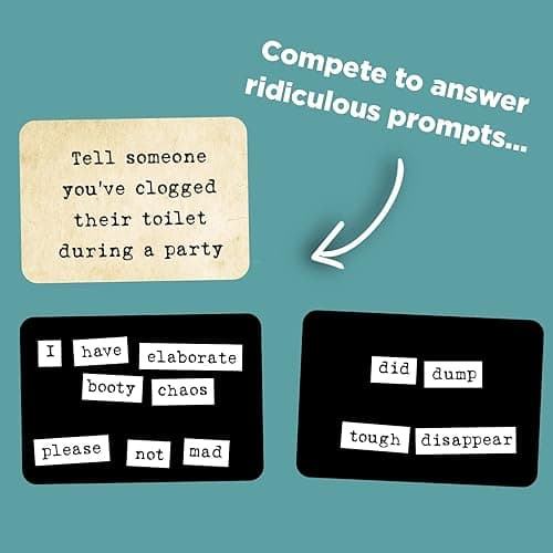 Ransom Notes - The Ridiculous Word Magnet Party Game, 3+ Players thumbnail 5