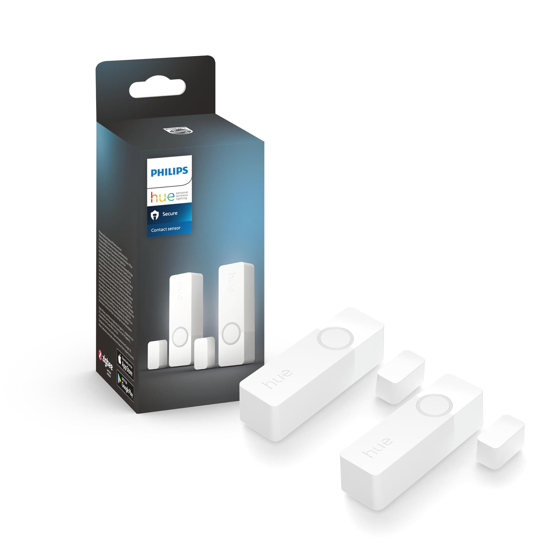 Philips Hue Secure contact sensor - white - 2-pack - Image 1
