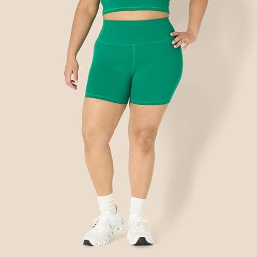 Amazon Essentials Women's Active FormFlex Buttery Soft High Waist Yoga Biker Shorts thumbnail 6