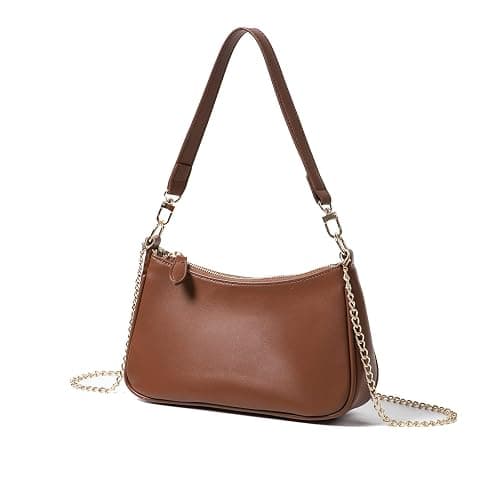 VODIU Clutch Tote Handbags with 2 Removable Straps and Zipper Closure Crossbody Bags Shoulder Purse Handbag for Women - Image 1